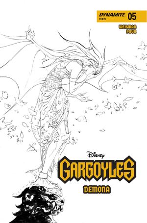 Gargoyles Demona #5 (Cvr G Inc 1:10 Jae Lee Line Art Variant)