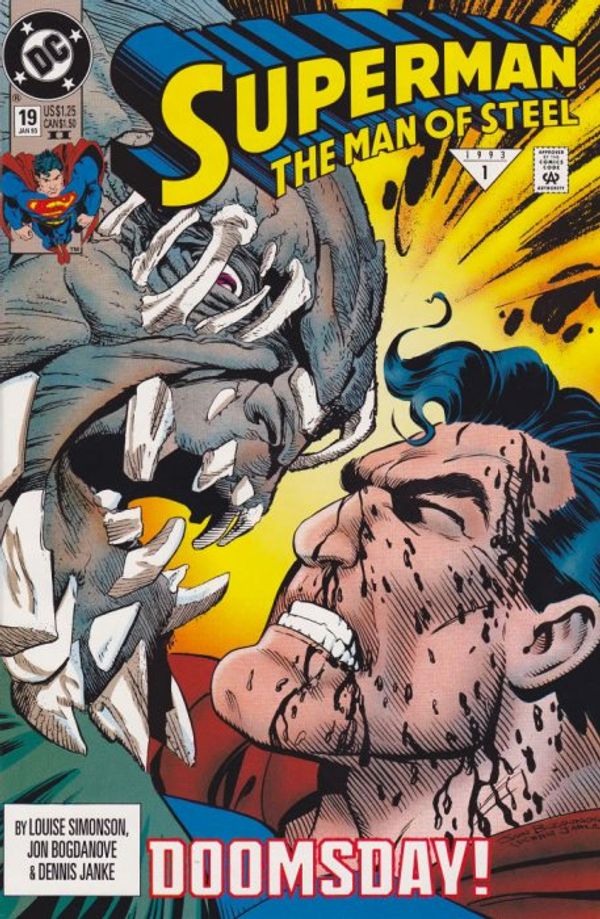 Superman: The Man of Steel #19 (2nd Printing)