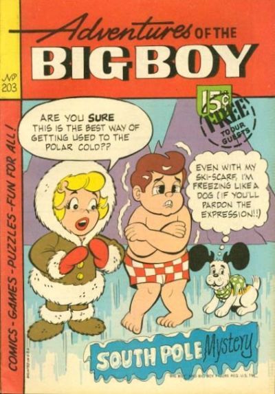 Adventures of Big Boy #203 Comic