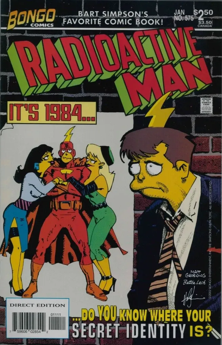 Radioactive Man #575 Comic