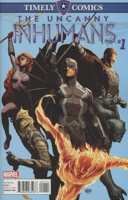 Timely Comics: The Uncanny Inhumans #1 Comic