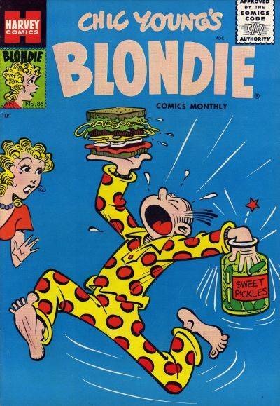 Blondie Comics Monthly #86 Comic
