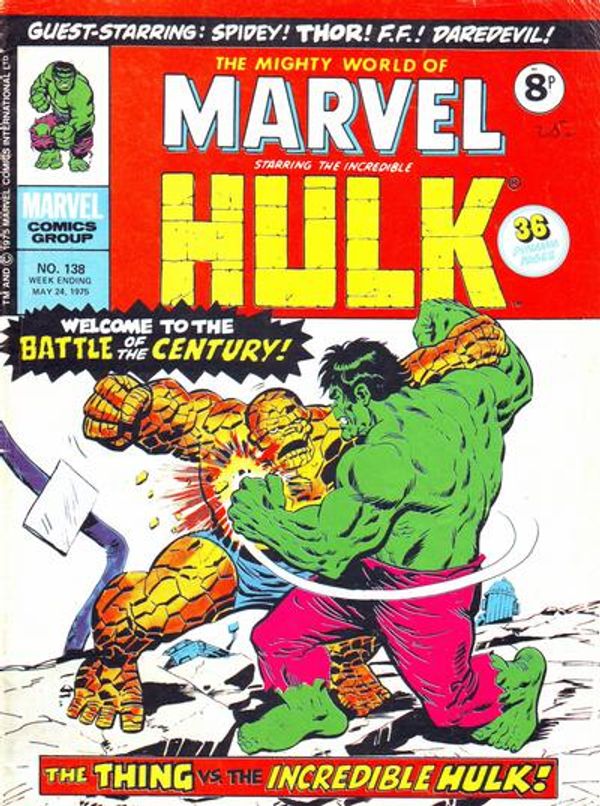 Mighty World of Marvel, The #138