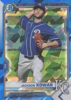Jackson Kowar 2021 Bowman Sapphire Edition Baseball #BCP-43 Sports Card