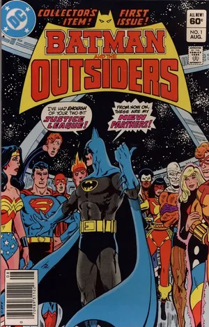 DC Comics online BATMAN AND THE OUTSIDERS Volume 1OUTSIDERS HARDCOVER GRAPHIC NOVEL