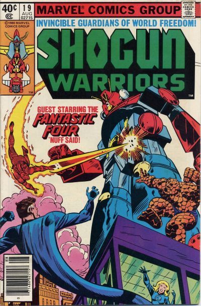 Shogun Warriors #19 Comic