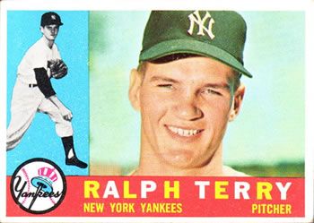 Ralph Terry 1960 Topps #96 Sports Card