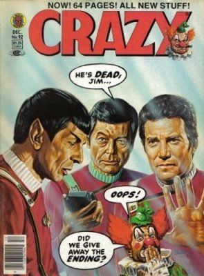 Crazy Magazine #92 Comic