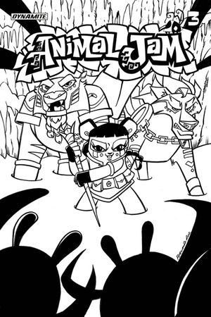 Animal Jam #3 (Cover C Coloring Book Cover)
