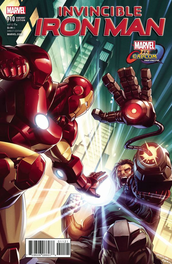 Invincible Iron Man #10 (Marvel Vs Capcom Variant)