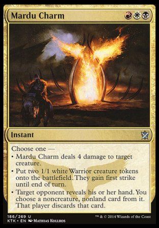 Mardu Charm (Khans of Tarkir) Trading Card