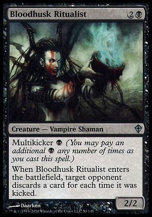 Bloodhusk Ritualist (Worldwake) Trading Card