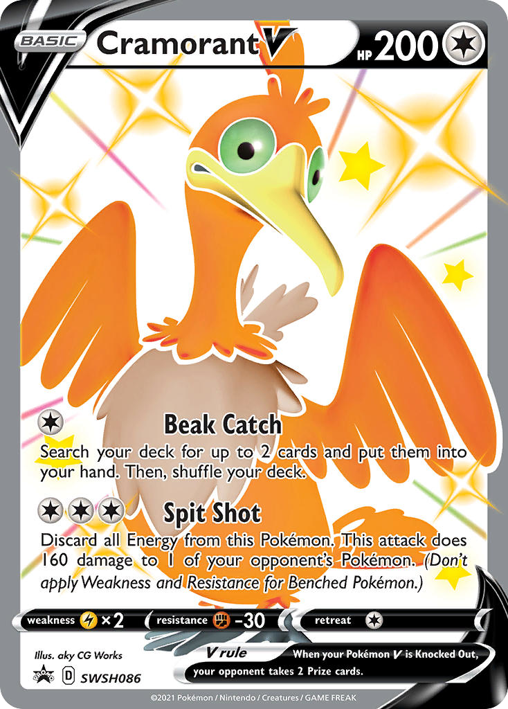 Cramorant Pokémon Card