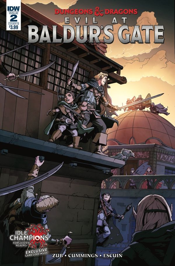 Dungeons & Dragons Evil At Baldurs Gate #2 (Cover B Cummings)
