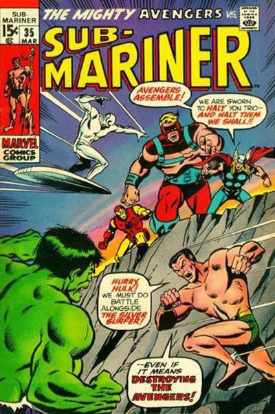 Sub-Mariner #35 Comic