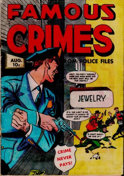 Famous Crimes #12 Comic