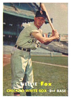 Nellie Fox 1957 Topps #38 Sports Card