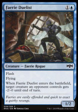 Faerie Duelist (Ravnica Allegiance) Trading Card