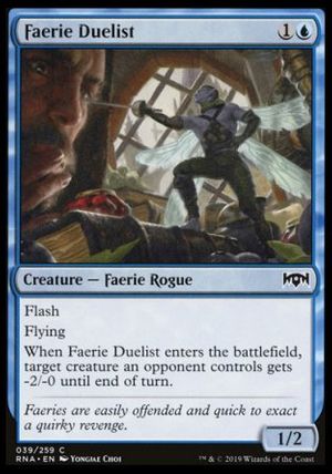 Faerie Duelist (Ravnica Allegiance)