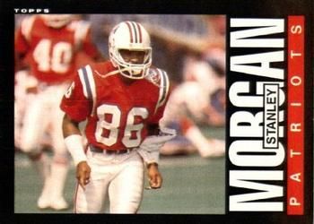 Stanley Morgan 1985 Topps #329 Sports Card