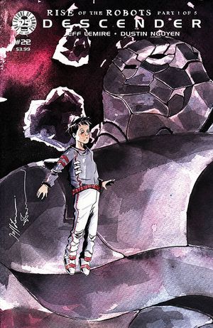 Descender #22 (Cover B Interlocking Lemire &)