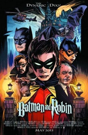 Batman And Robin #40 (Movie Poster Variant Cover)