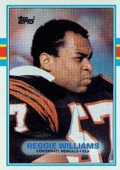 Reggie Williams 1989 Topps #36 Sports Card