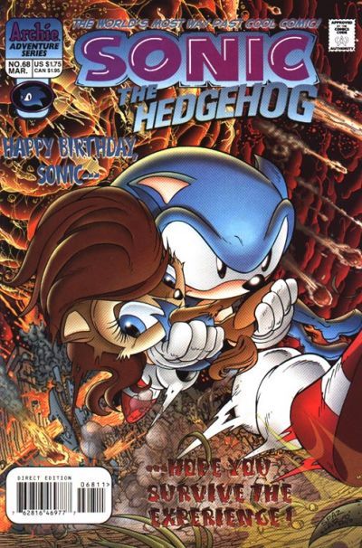 Sonic the Hedgehog #68 Comic