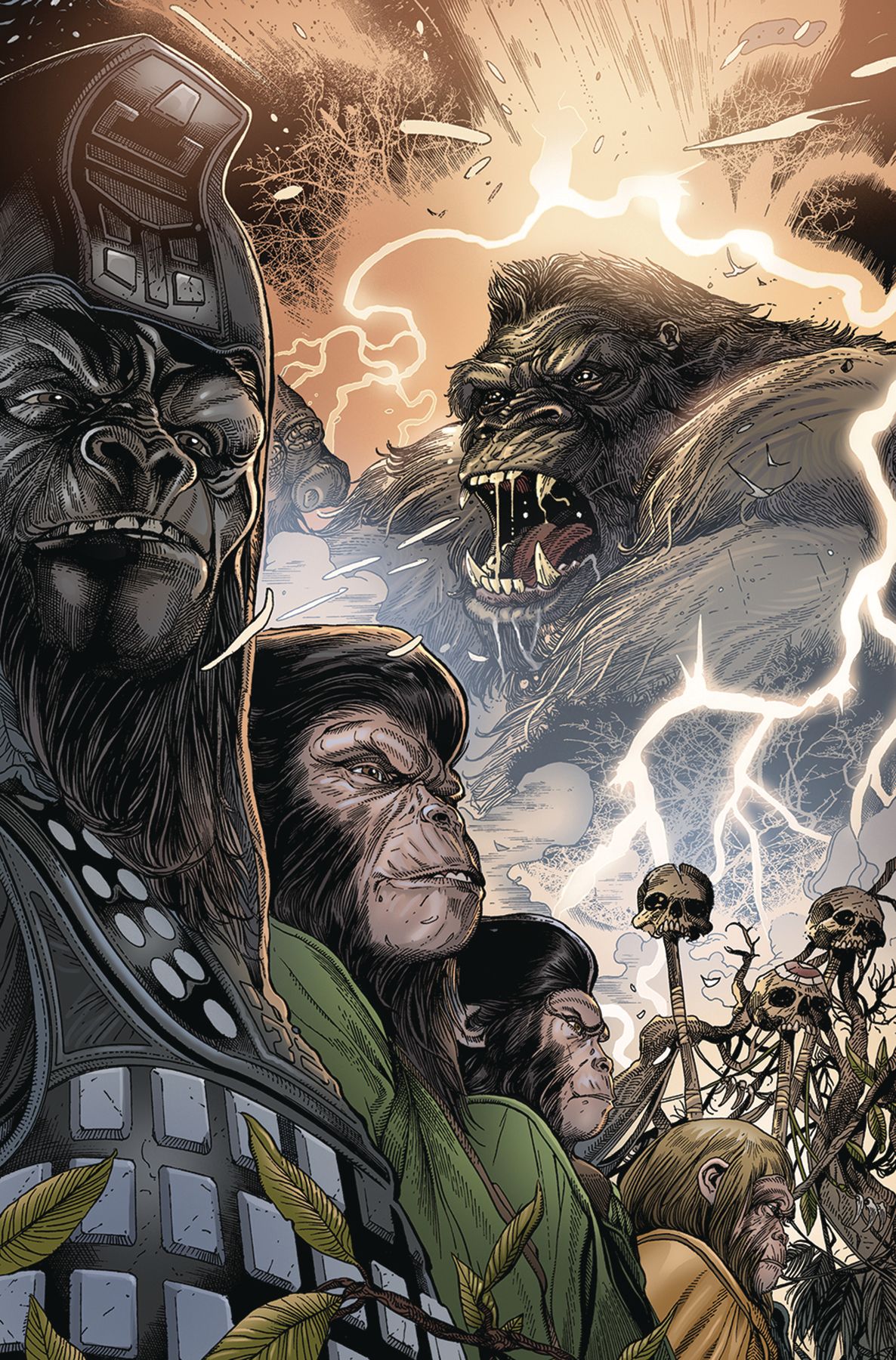 Kong on the Planet of the Apes Comic