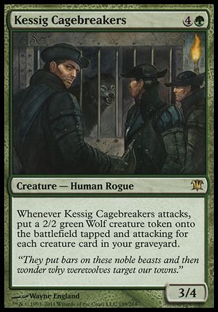 Kessig Cagebreakers (Innistrad) Trading Card