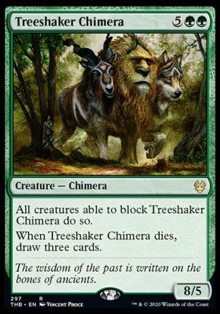 Treeshaker Chimera (Theros Beyond Death) Trading Card