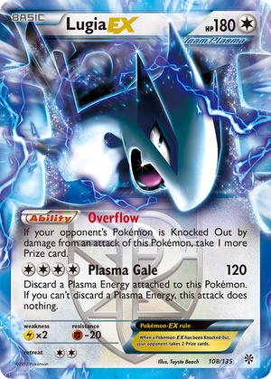 Lugia EX (108/135) - Plasma Storm