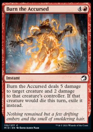 Burn the Accursed (Innistrad: Midnight Hunt)