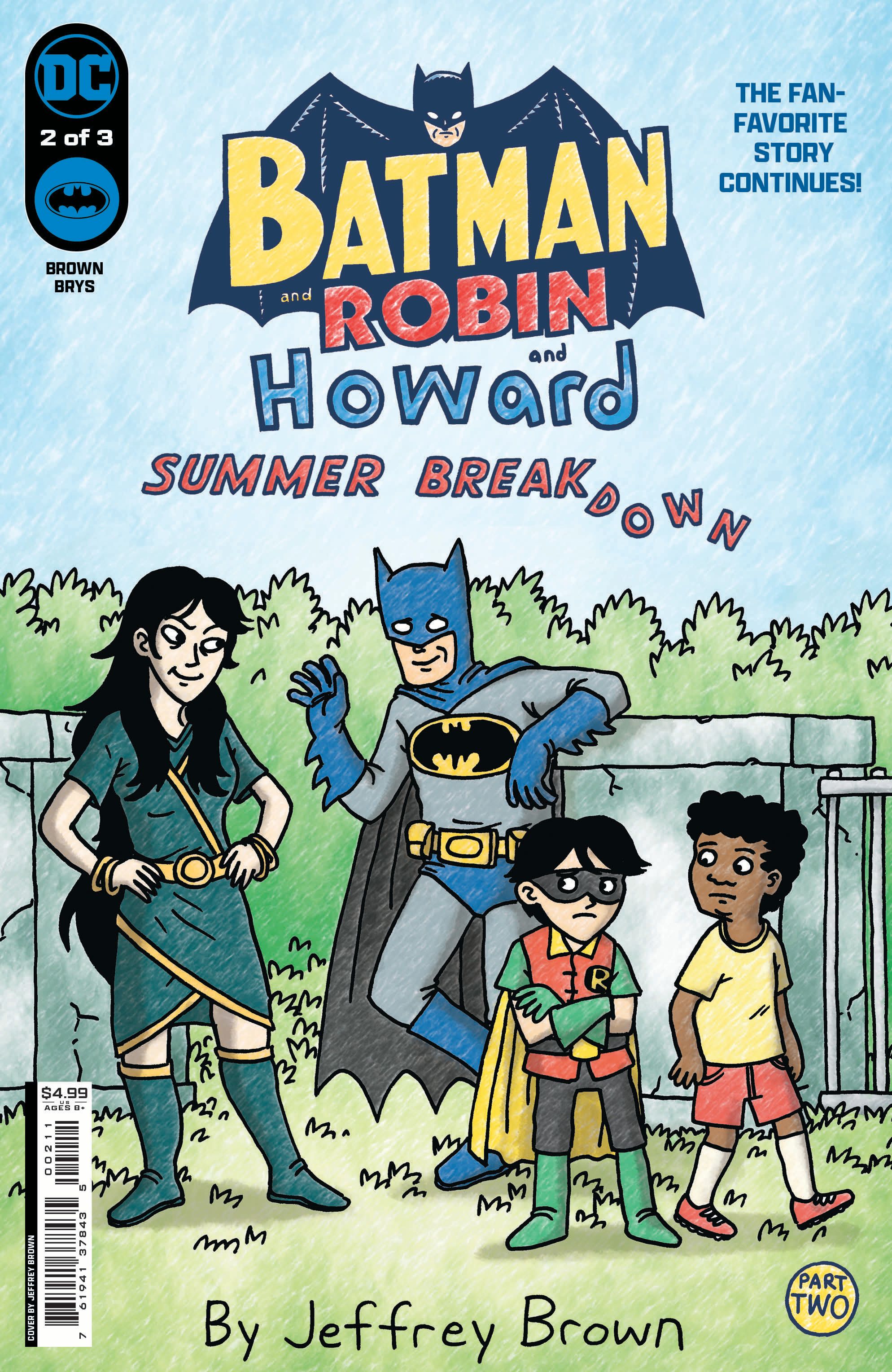 Batman And Robin And Howard: Summer Breakdown #2 Comic