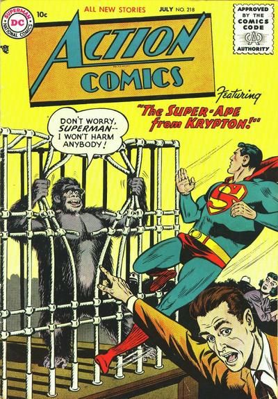 Action Comics #218 Comic