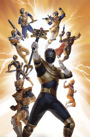 Mighty Morphin Power Rangers #34 (25 Copy Lithen Cover Sg)
