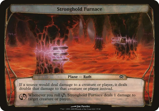 Stronghold Furnace (Planechase) Trading Card