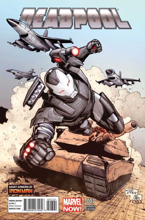 Deadpool #7 (Iron Man Many Armors Var Now)