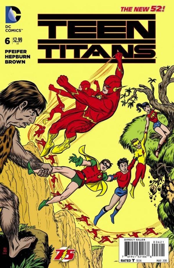 Teen Titans #6 (Flash 75 Variant Cover)