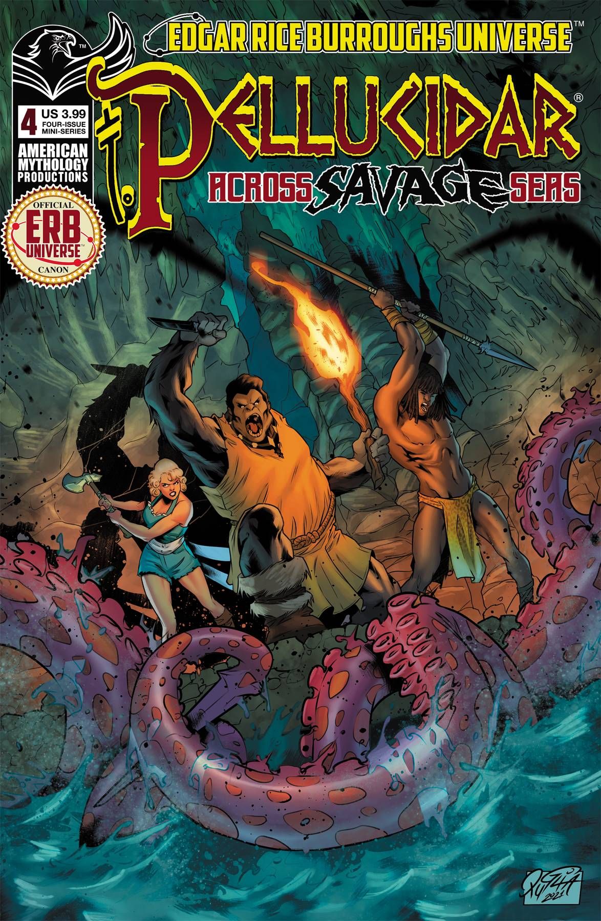 Pellucidar: Across Savage Seas #4 Comic