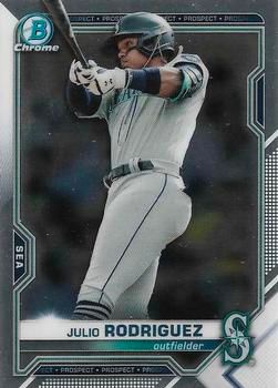 Julio Rodriguez 2021 Bowman Chrome - Prospects Baseball #BCP-231 Sports Card