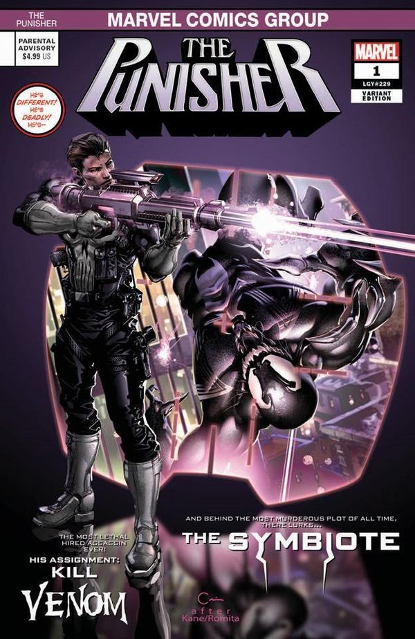 Punisher #1 (Crain Variant Cover C)
