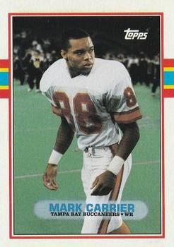 Mark Carrier 1989 Topps #331 Sports Card