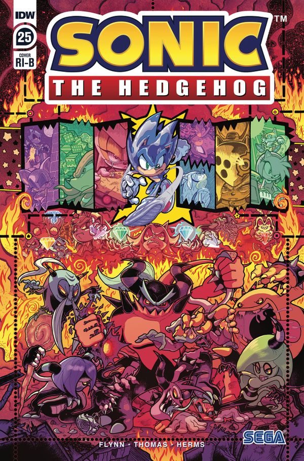 Sonic The Hedgehog #25 (25 Copy Cover Gray & Graham)