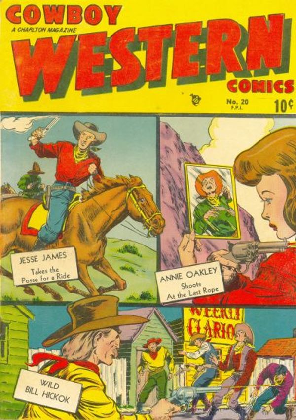 Cowboy Western Comics #20