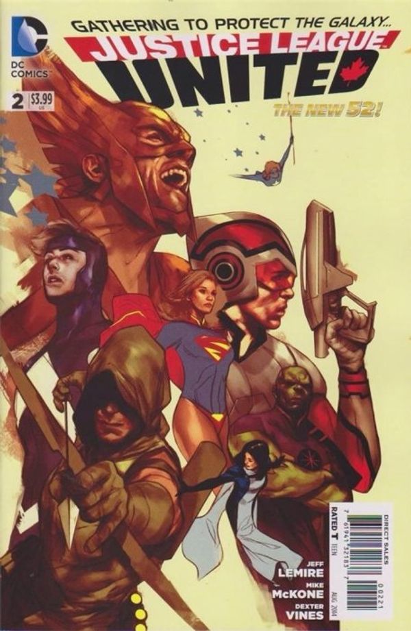 Justice League United #2 (Ben Oliver Incentive Variant)