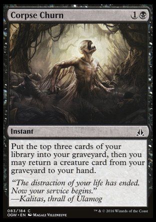 Corpse Churn (Oath of the Gatewatch) Trading Card