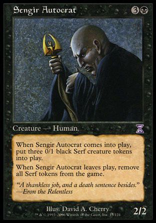 Sengir Autocrat (Time Spiral) Trading Card