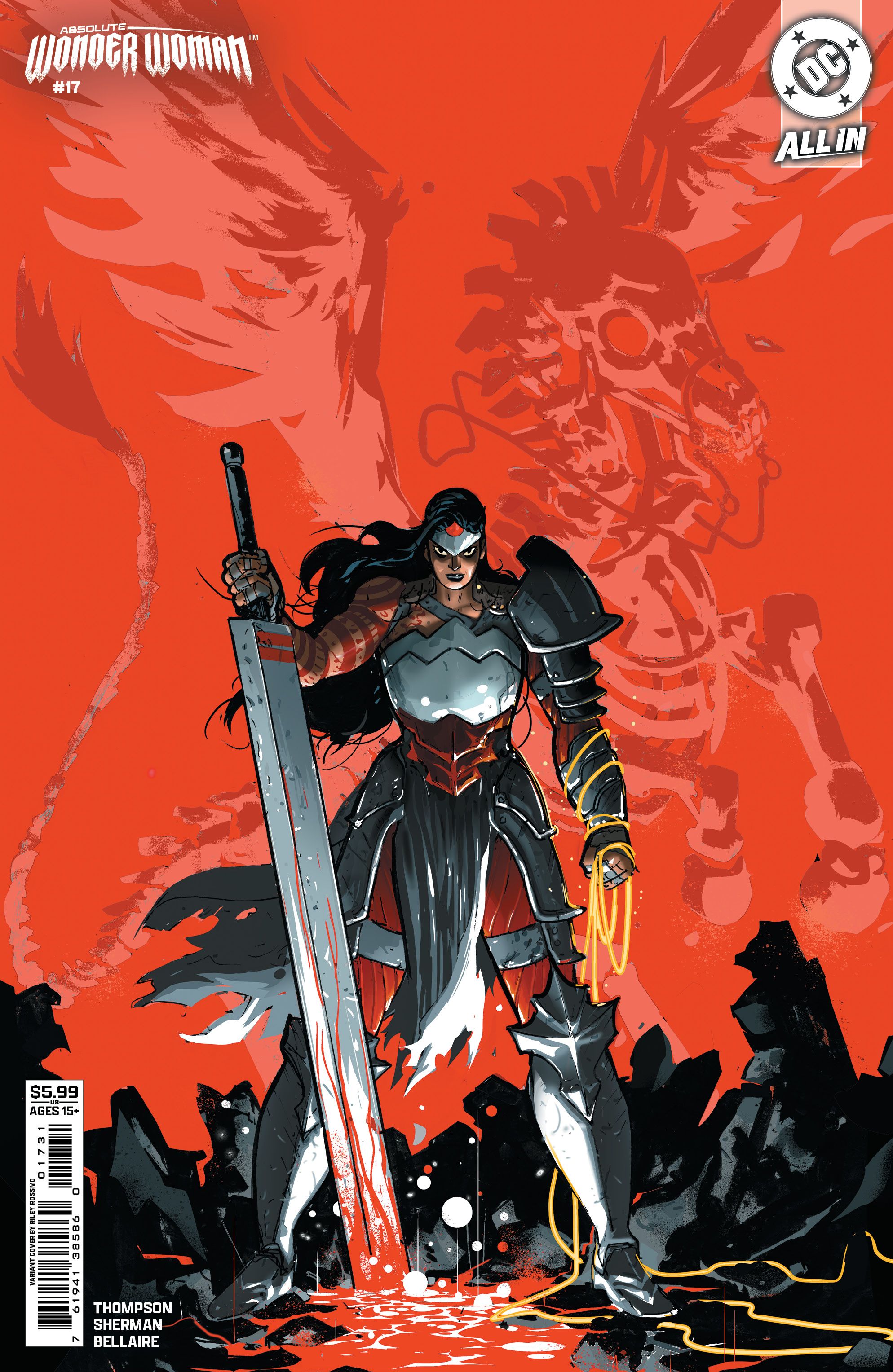 Absolute Wonder Woman #17 (Cvr C Riley Rossmo Card Stock Variant) Comic