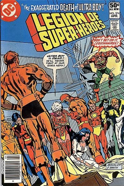 The Legion of Super-Heroes #274 Comic
